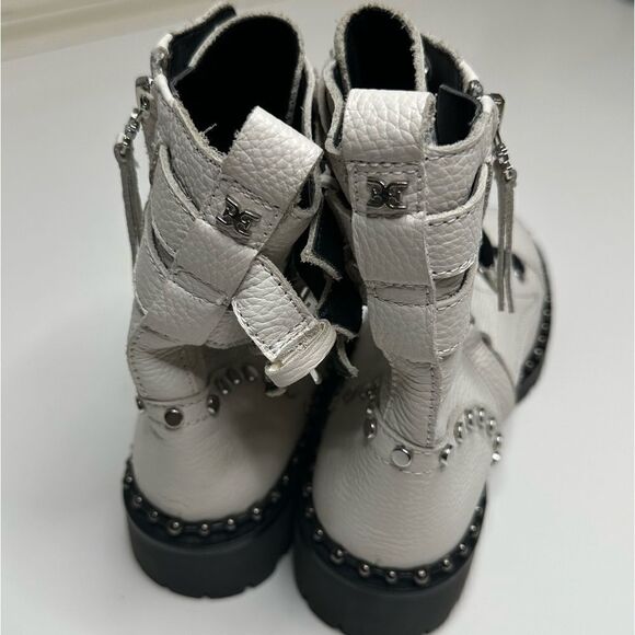 Sam Edelman Women's Jennifer Bright White Leather Size 5M - Picture 11 of 16